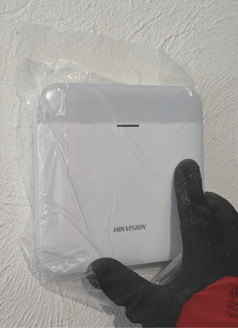 alarmas hik zentry Alarma Inalambrica hikvision sobre muro